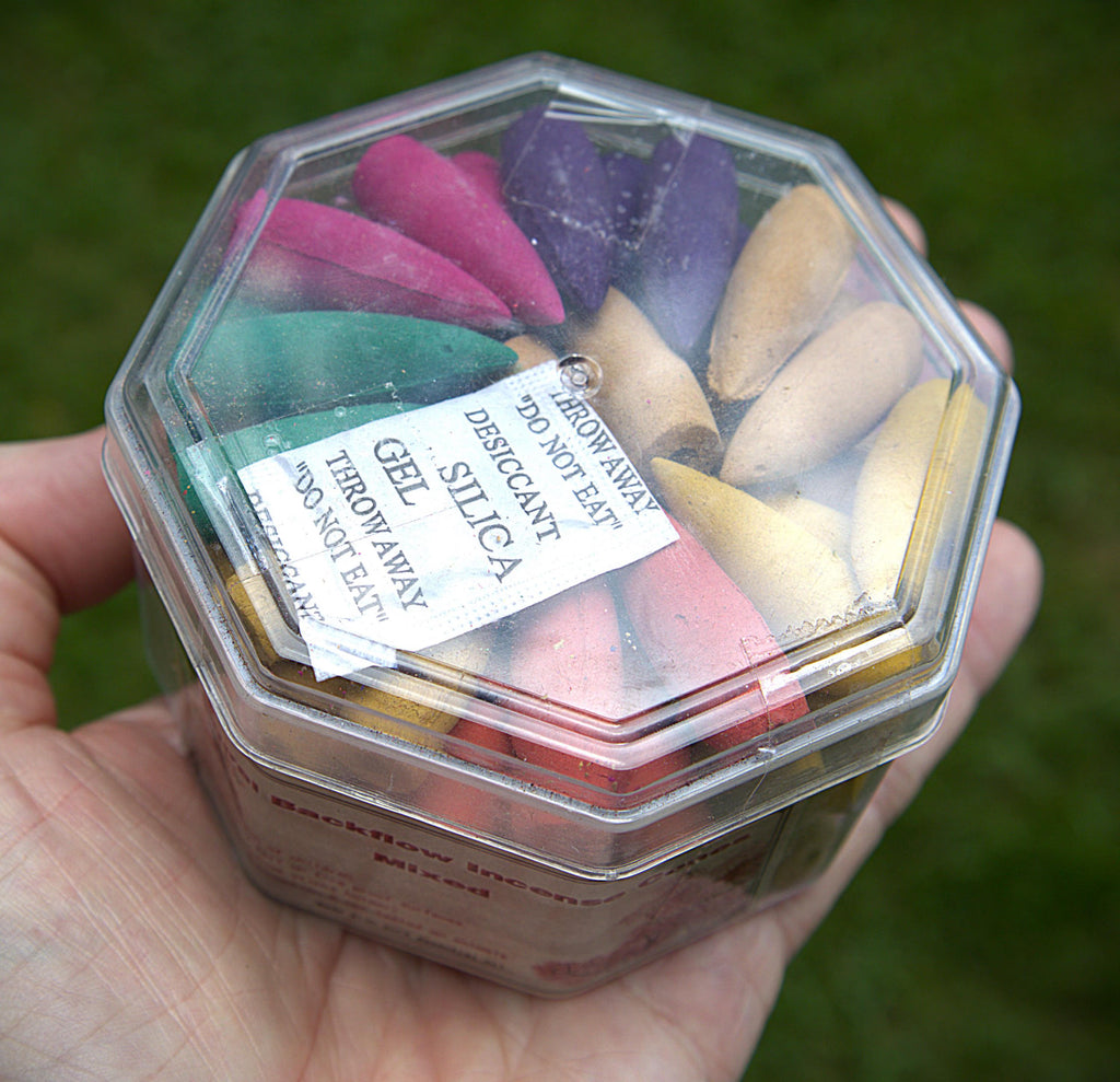 Mixed Fragrance Backflow Incense Cones - 70 Piece Aromatherapy Refill