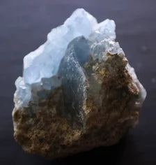 Celestite Geode Cluster – Natural Blue Crystal for Meditation, Energy Healing & Spiritual Calm | Raw Celestite Stone Décor