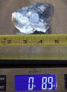 Celestite Geode Cluster – Natural Blue Crystal for Meditation, Energy Healing & Spiritual Calm | Raw Celestite Stone Décor