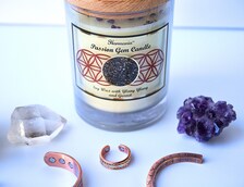 Viking Gift Set – Norse Shot Glass Set, Copper Celtic Knot Cuff Bracelet, Rune Twist Bracelet, Amethyst Geode & Clear Quartz Crystal