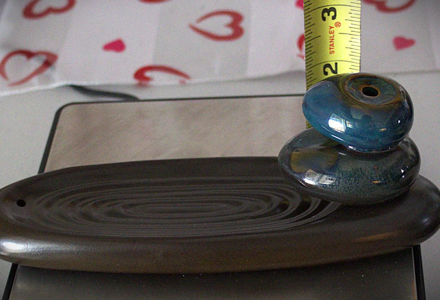 Ceramic Zen Backflow Incense Burner: Calming Meditation Decor