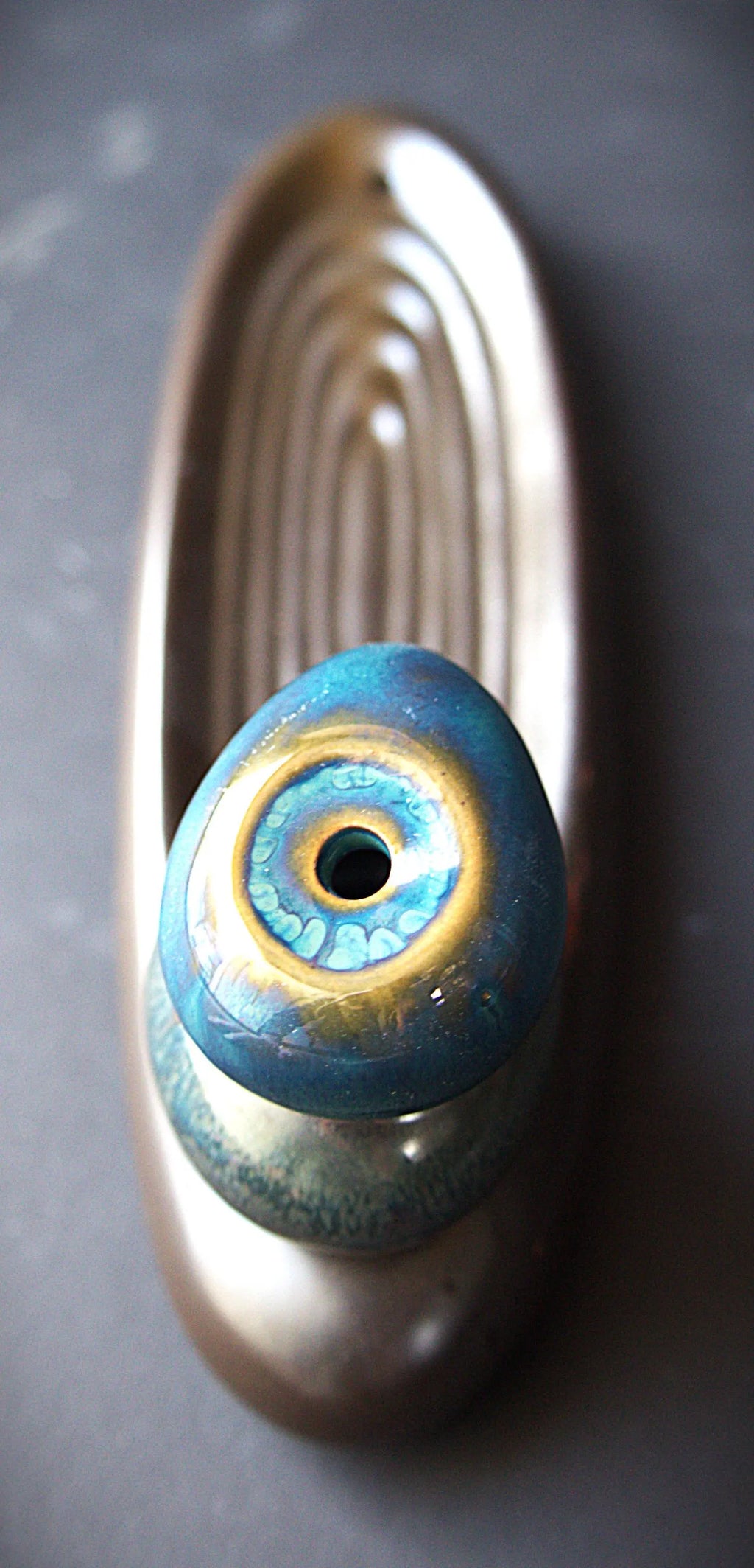 Ceramic Zen Backflow Incense Burner: Calming Meditation Decor