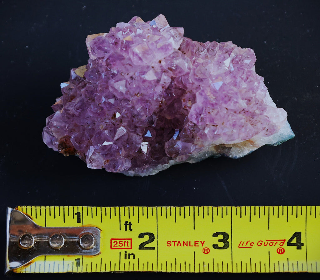 Amethyst Geode Cluster: Raw Crystal Healing Stone, Spiritual Decor