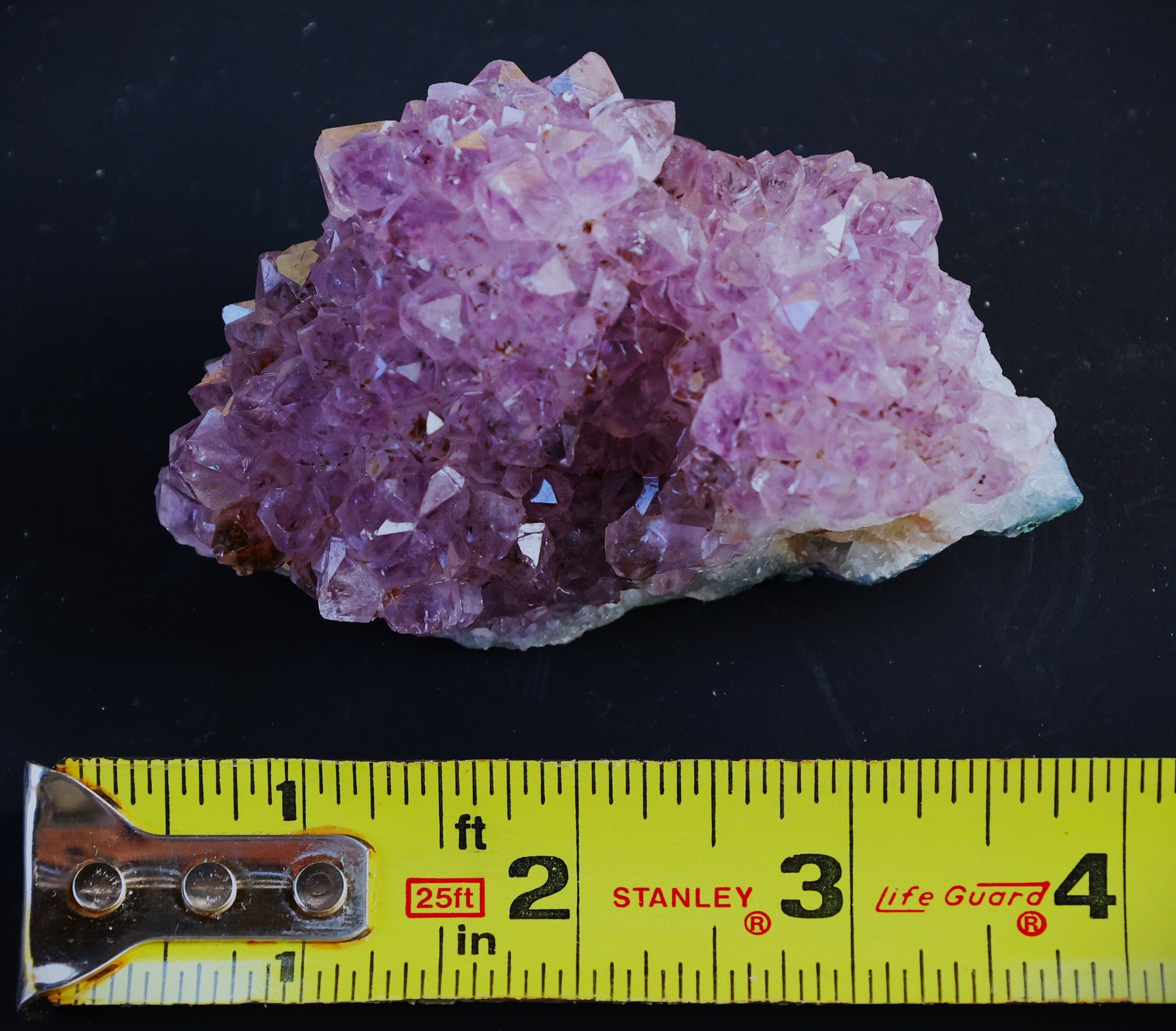 Amethyst Geode Cluster: Raw Crystal Healing Stone, Spiritual Decor