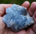 Celestite Geode Cluster: Raw Crystal for Meditation & Energy Healing
