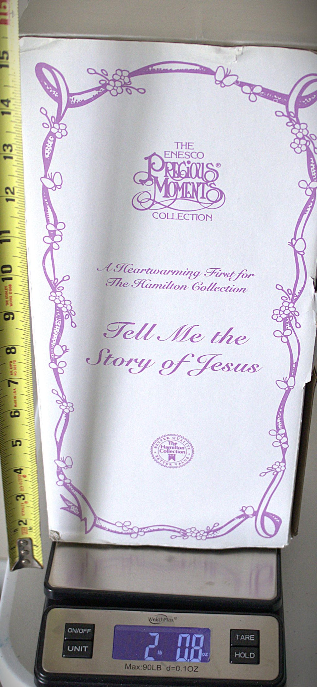Vintage Precious Moments "Tell Me the Story of Jesus" Doll | 1994 Enesco Collectible | Christian Keepsake Figurine Doll