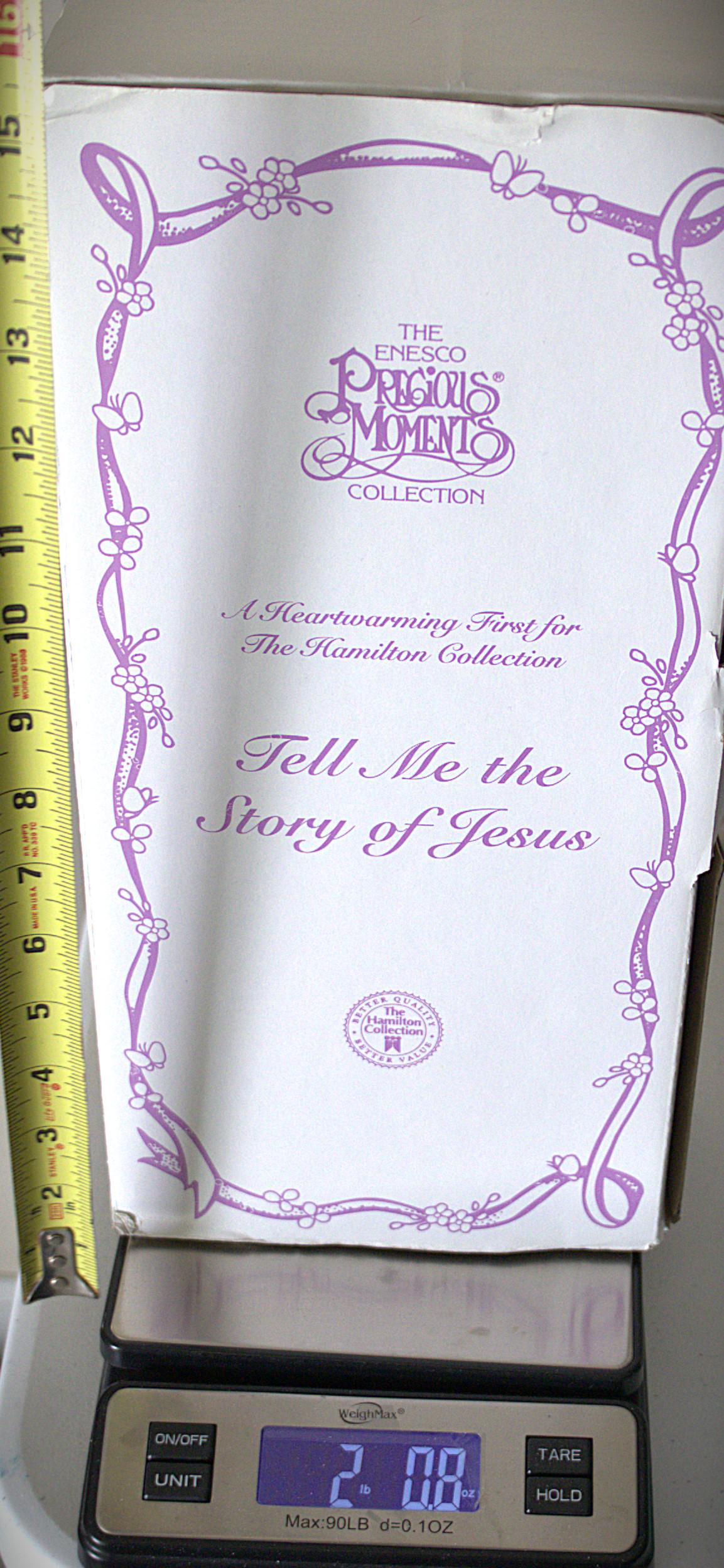 Vintage Precious Moments "Tell Me the Story of Jesus" Doll | 1994 Enesco Collectible | Christian Keepsake Figurine Doll