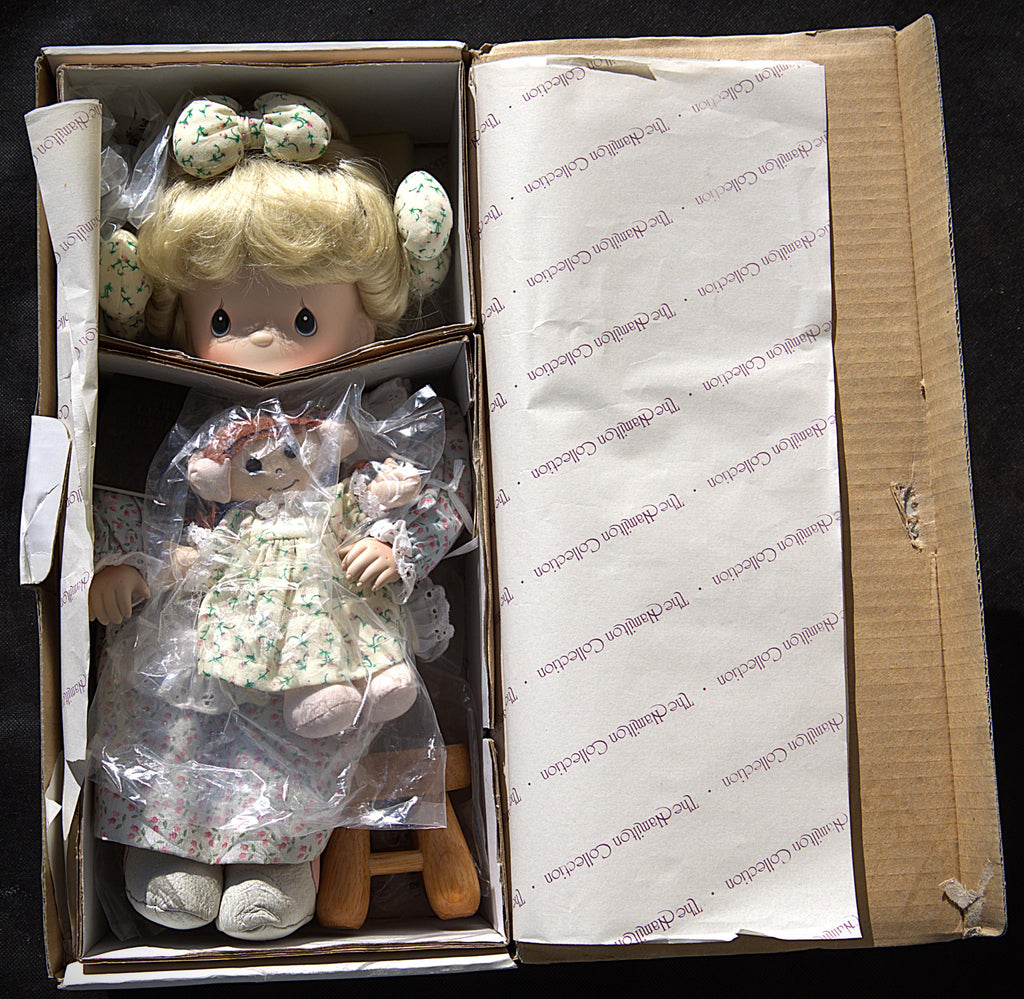Vintage Precious Moments "Tell Me the Story of Jesus" Doll | 1994 Enesco Collectible | Christian Keepsake Figurine Doll