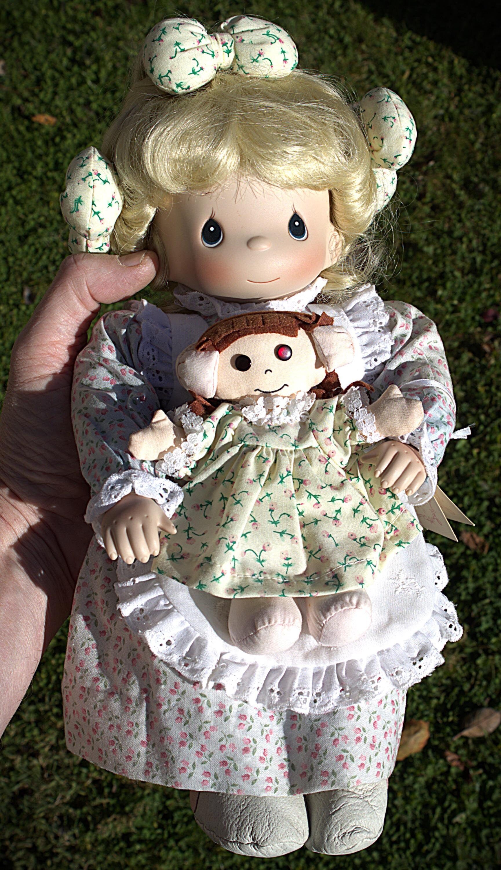 Vintage Precious Moments "Tell Me the Story of Jesus" Doll | 1994 Enesco Collectible | Christian Keepsake Figurine Doll