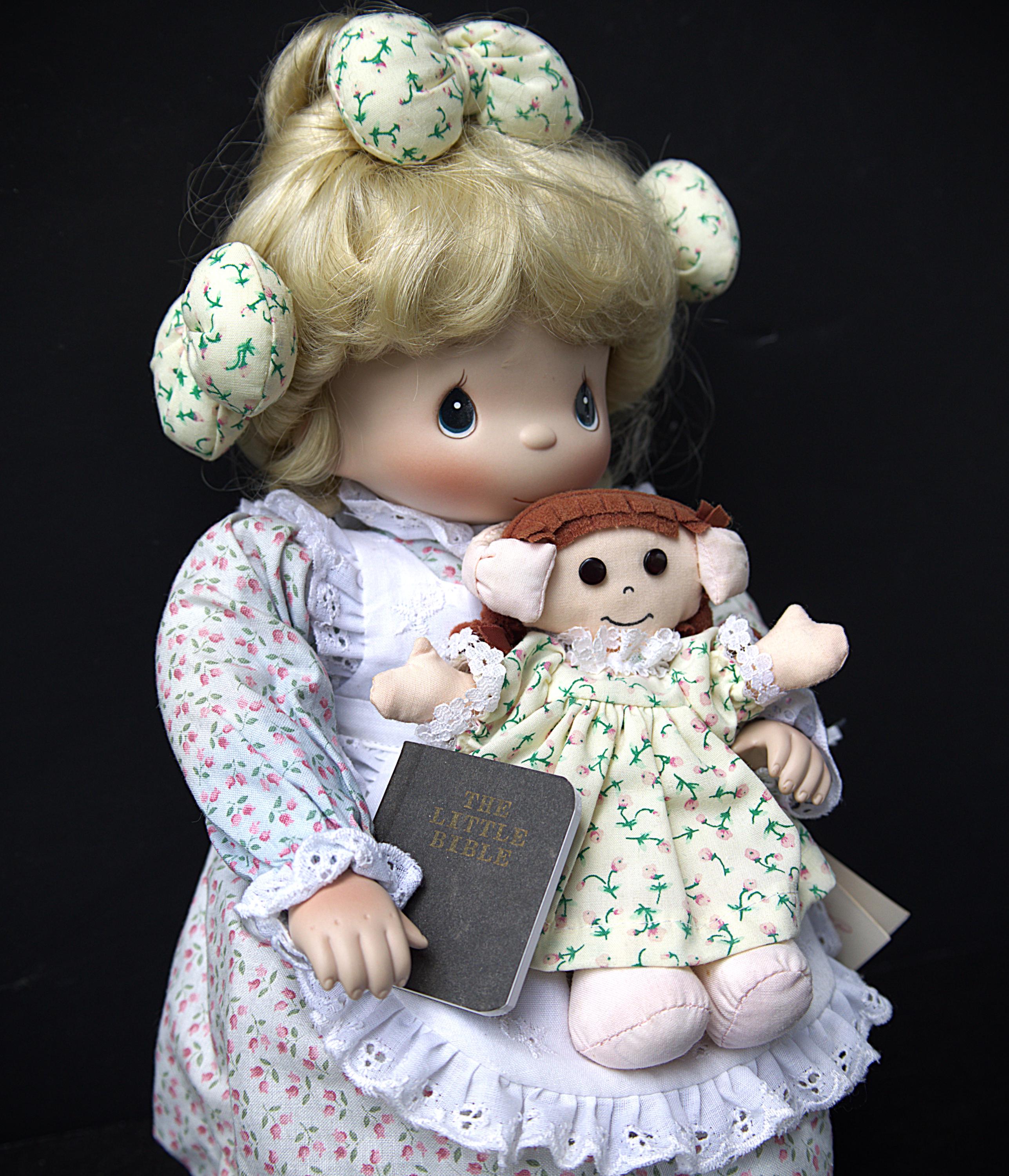 Vintage Precious Moments "Tell Me the Story of Jesus" Doll | 1994 Enesco Collectible | Christian Keepsake Figurine Doll