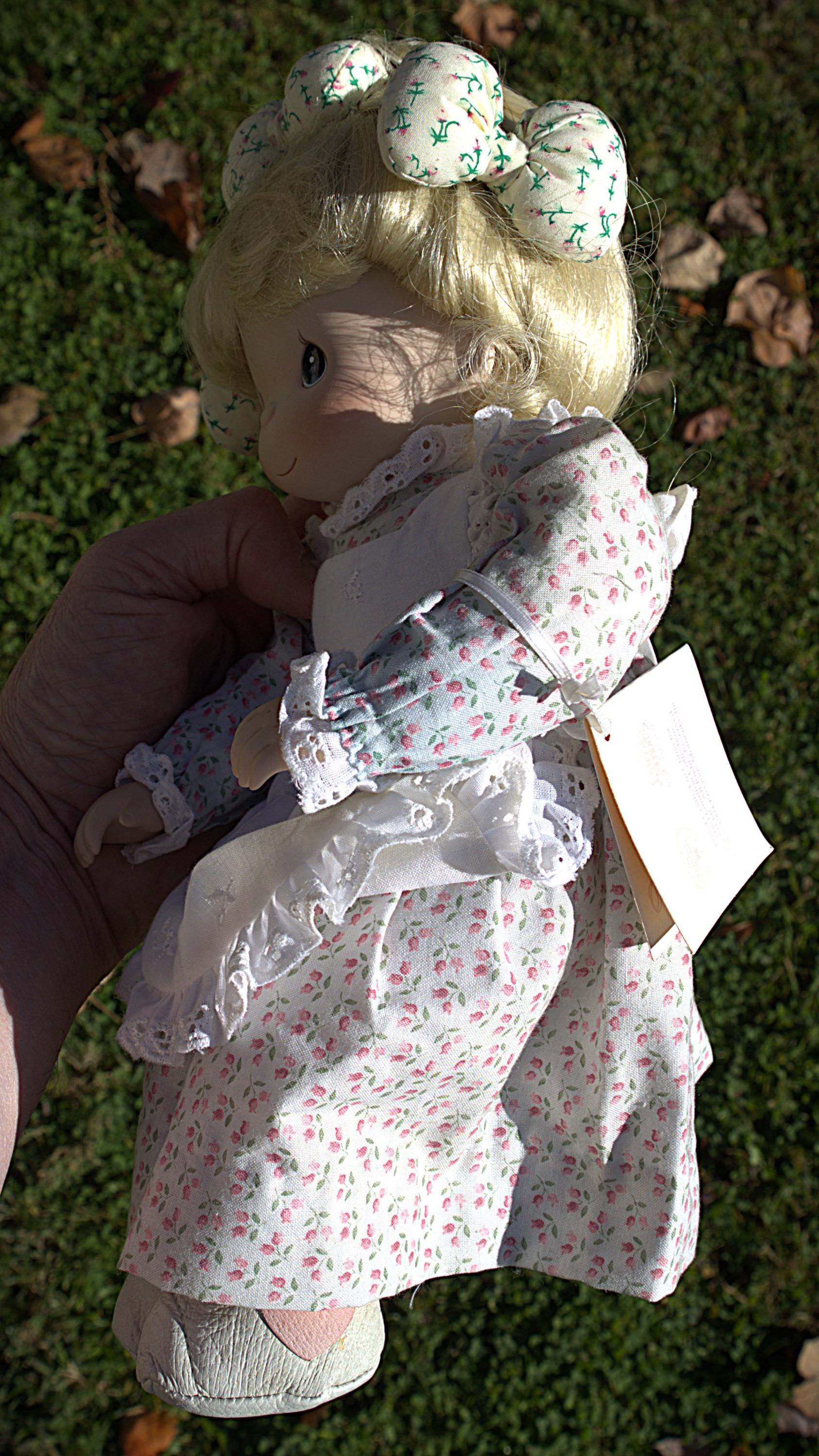 Vintage Precious Moments "Tell Me the Story of Jesus" Doll | 1994 Enesco Collectible | Christian Keepsake Figurine Doll