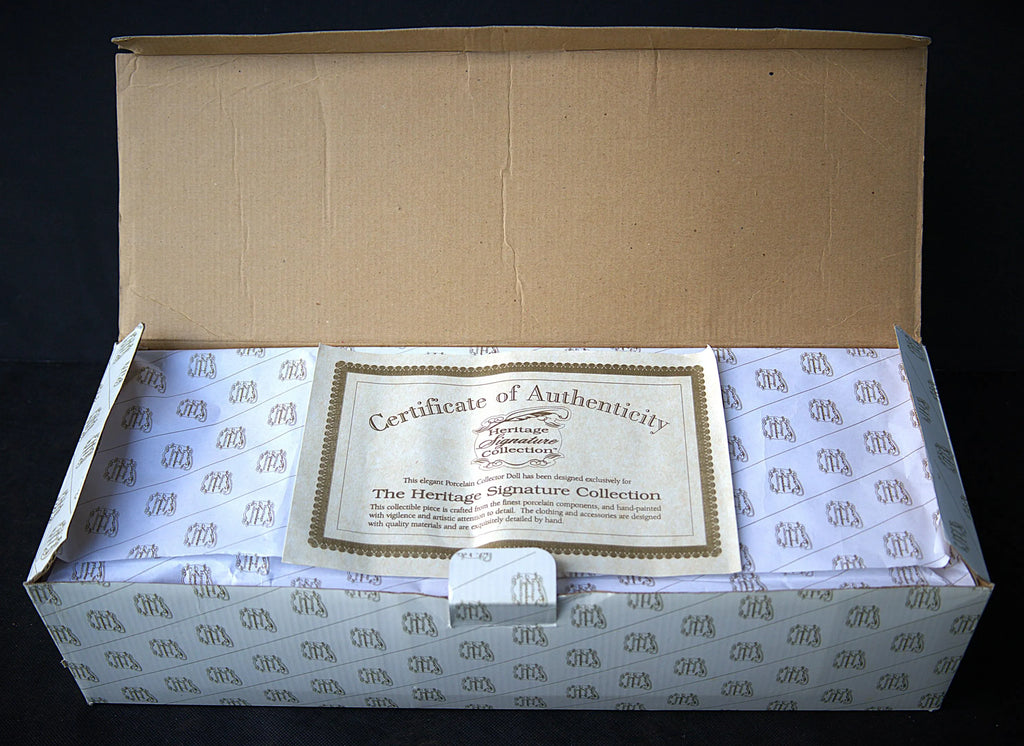 Vintage Porcelain Ballerina Doll NIB | Heritage Signature Collection Collectible Ballet Doll | New in Box Heirloom Gift