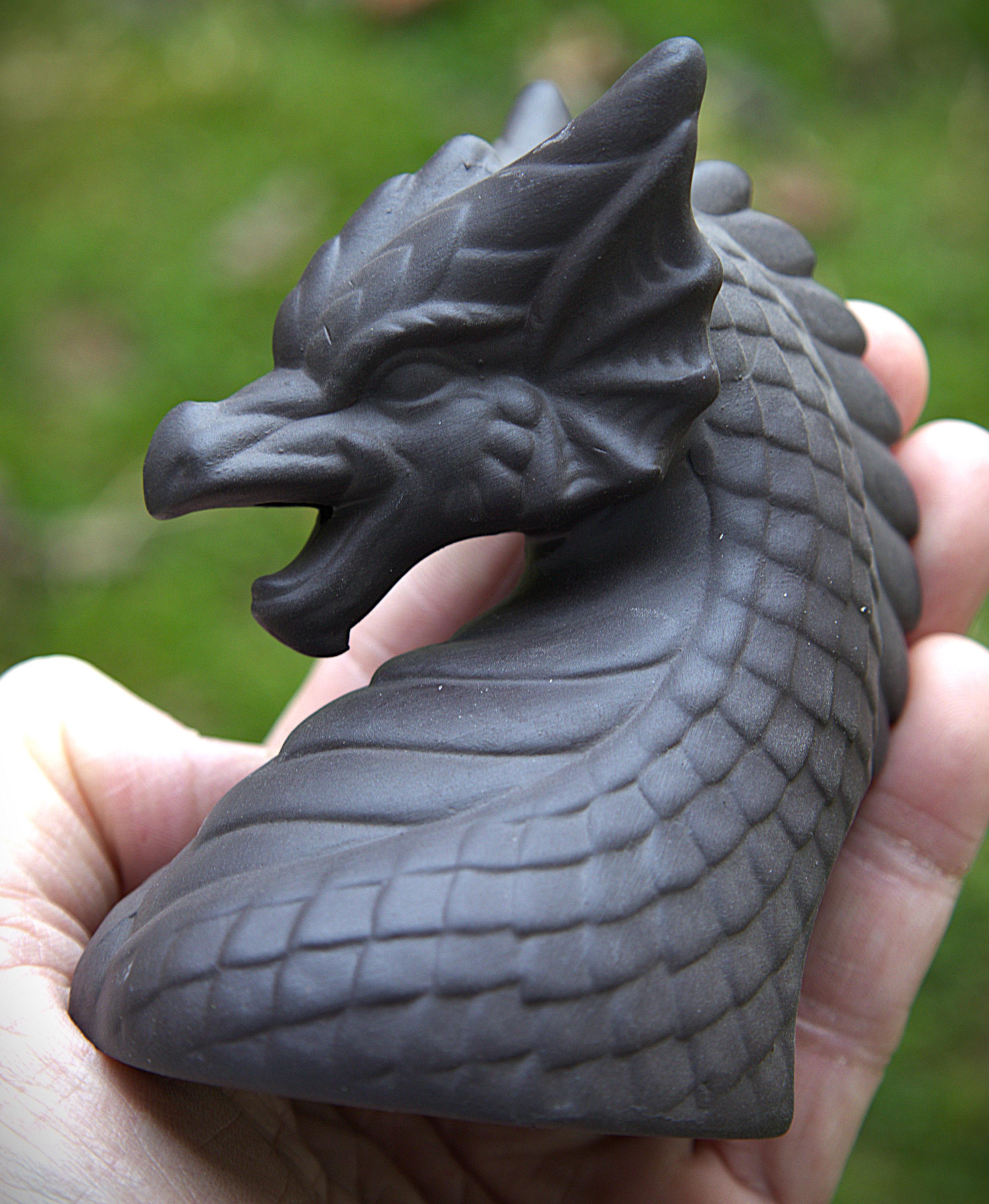 Ceramic Dragon Backflow Incense Burner: Mystical Smoke-Breathing Decor