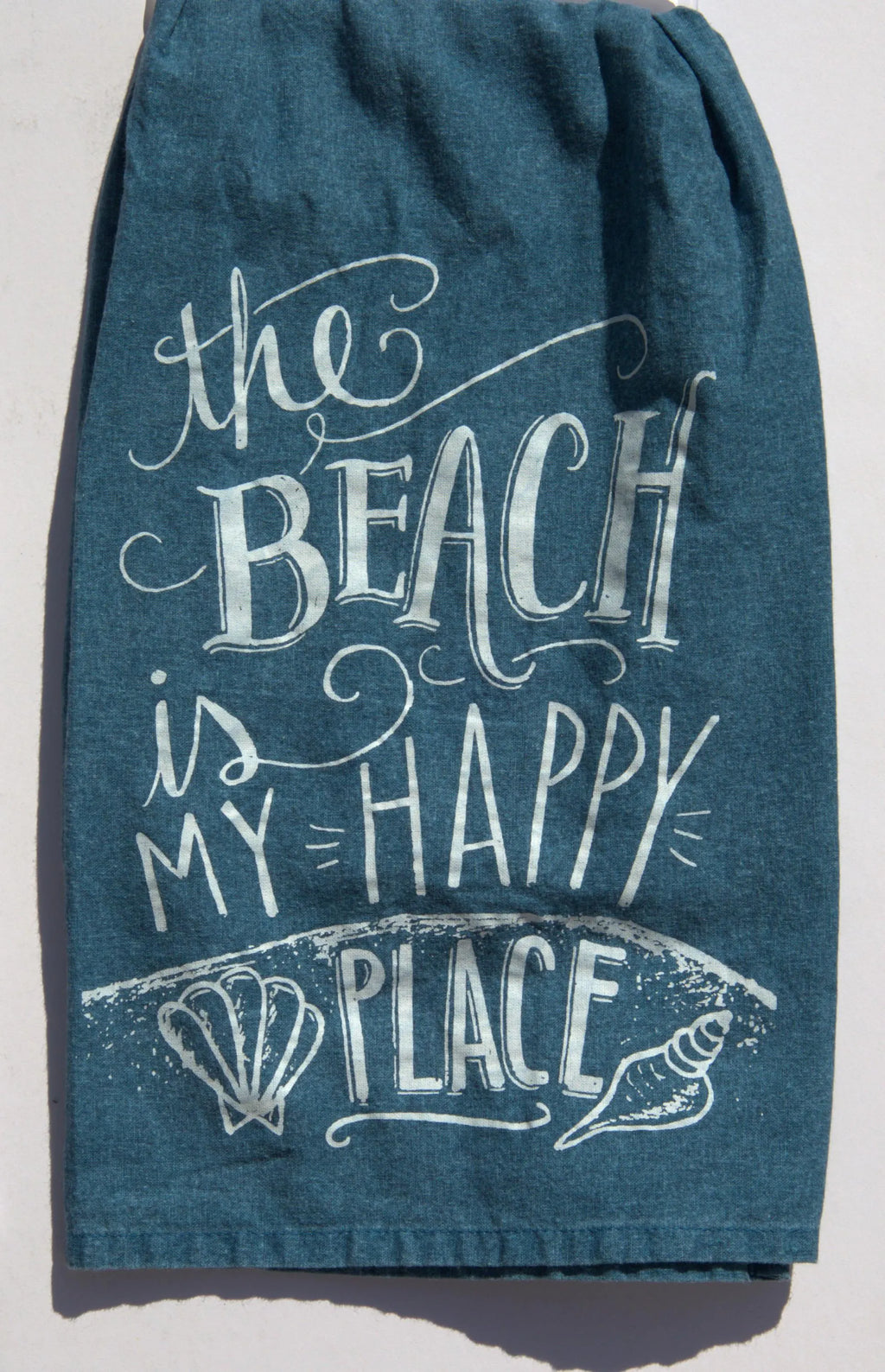Beach Kitchen Tea Towels: Coastal Nautical Home Decor Set.