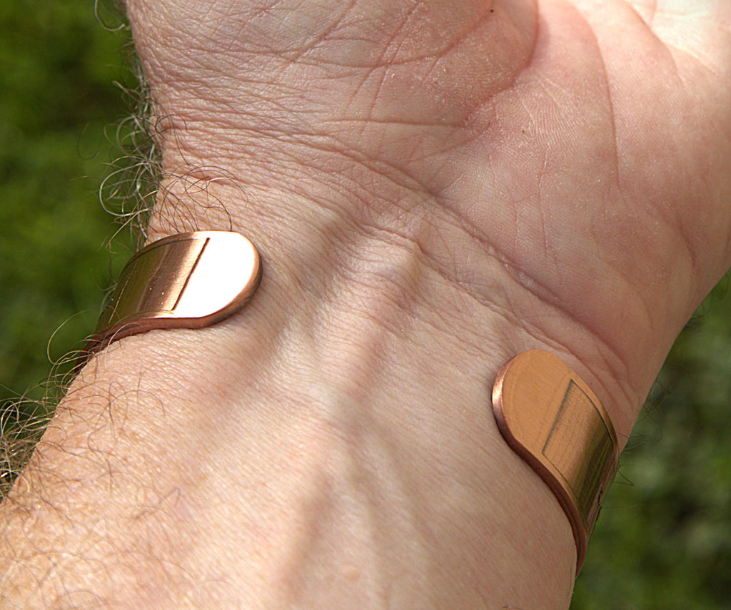 Magnetic Copper Tree of Life Bracelet - Boho Healing Cuff