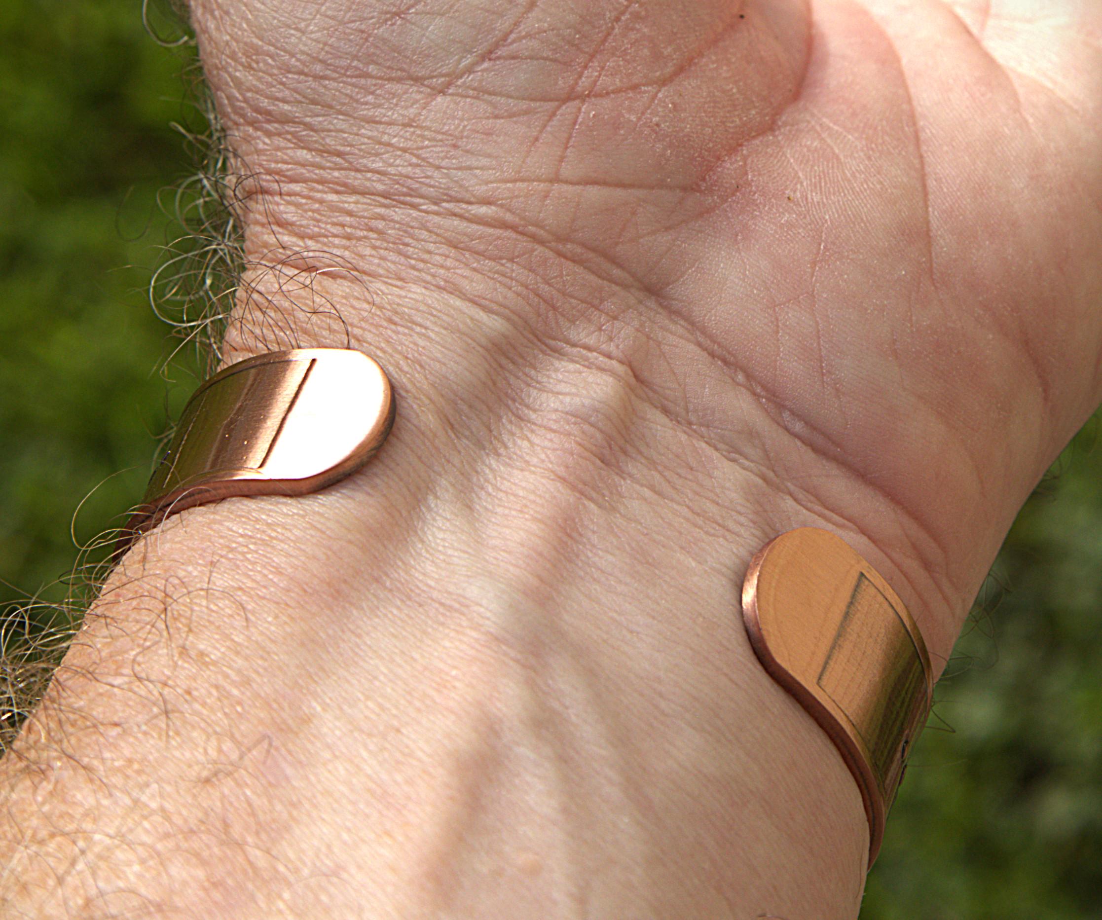 Magnetic Copper Tree of Life Bracelet - Boho Healing Cuff