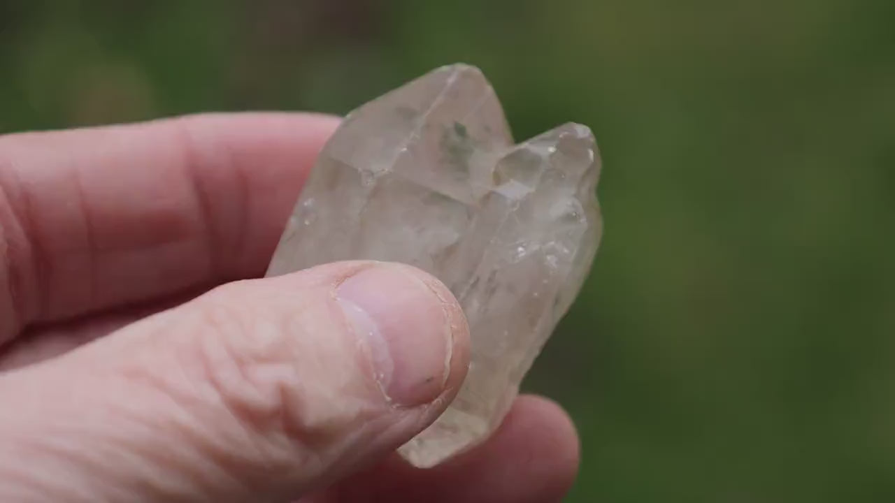 Raw Tibetan Quartz Crystal: Natural Himalayan Healing Stone